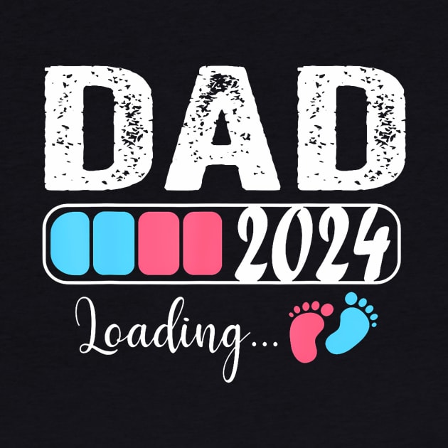 Dad 2024 Loading a Girl or a Boy Baby Pregnancy Announcement by Eduardo
